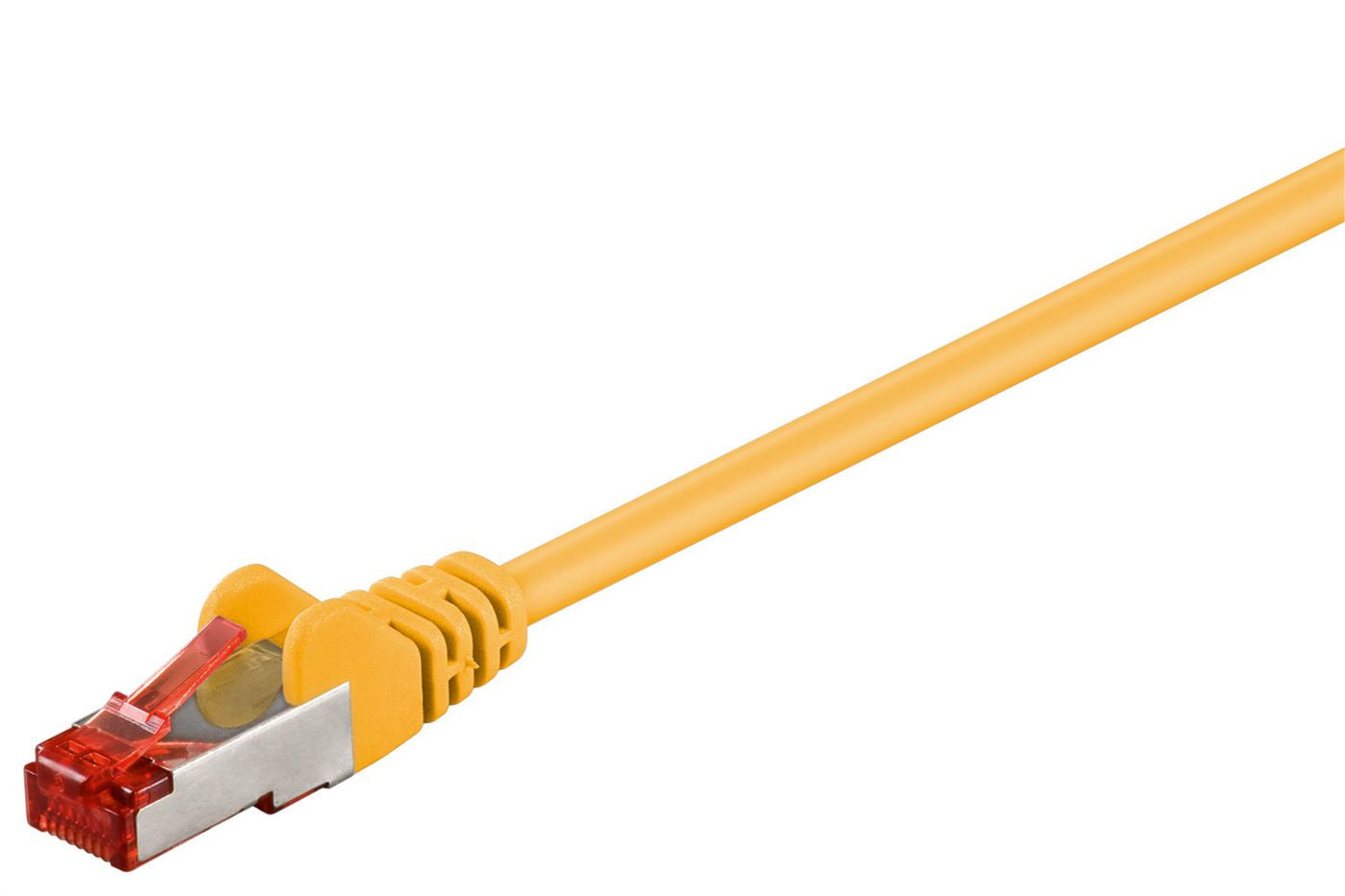 Microconnect Patchkabel – Cat6 F/UTP, 10 m, Gelb, RJ-45