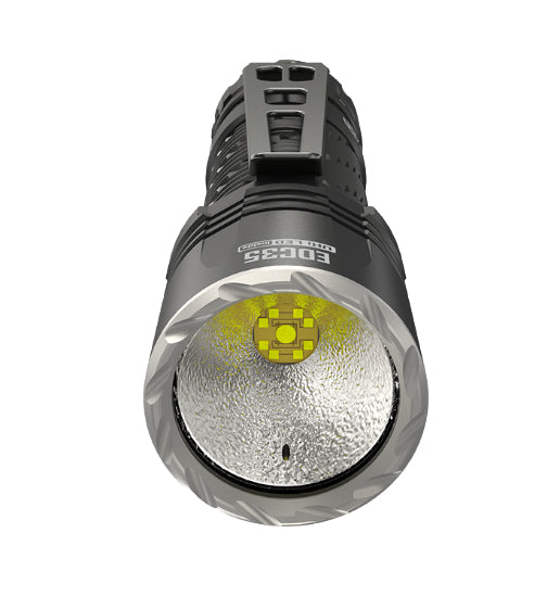 Nitecore Taschenlampe EDC35 – 5000 lm, 550 m, IP68, Akku 6000 mAh, 6 Stufen – Schwarz