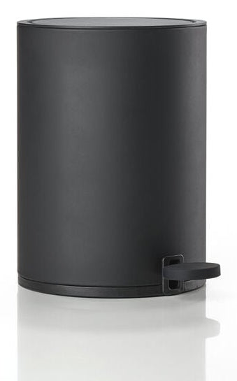 Zone Denmark Papierkorb – 3 l – Stahl, Schwarz – Ø 181 × H 263 mm