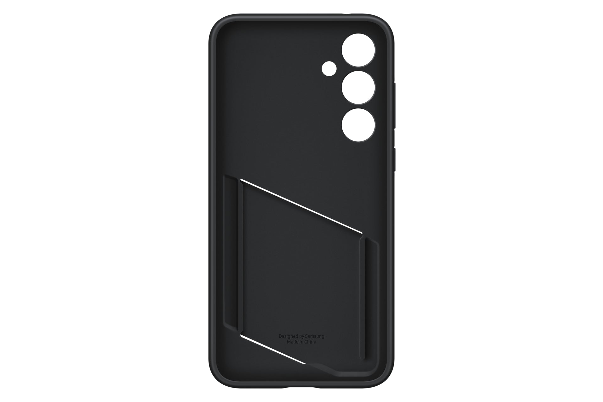 Samsung Backcover – für Samsung Galaxy A35 5G – schwarz – TPU, mit Kartenfach