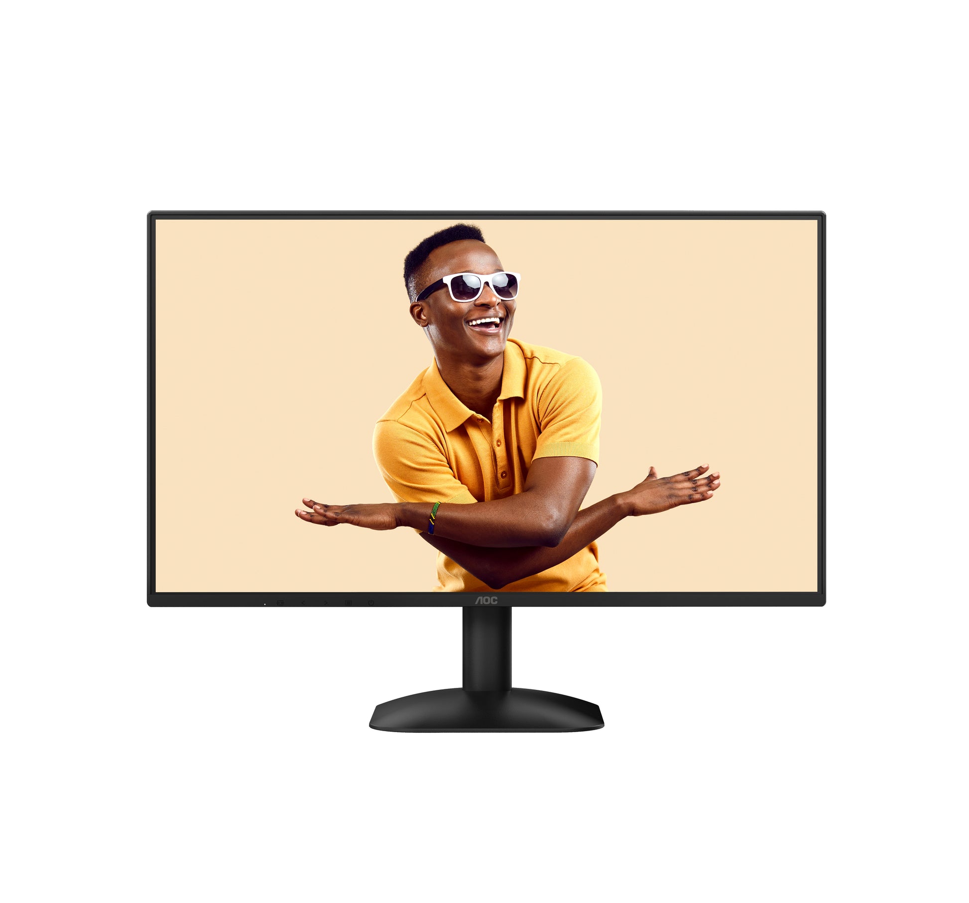 AOC 24B31H – Monitor, 23,8", IPS, 120 Hz, 300 cd/m², Adaptive Sync, VESA 100 × 100, Schwarz