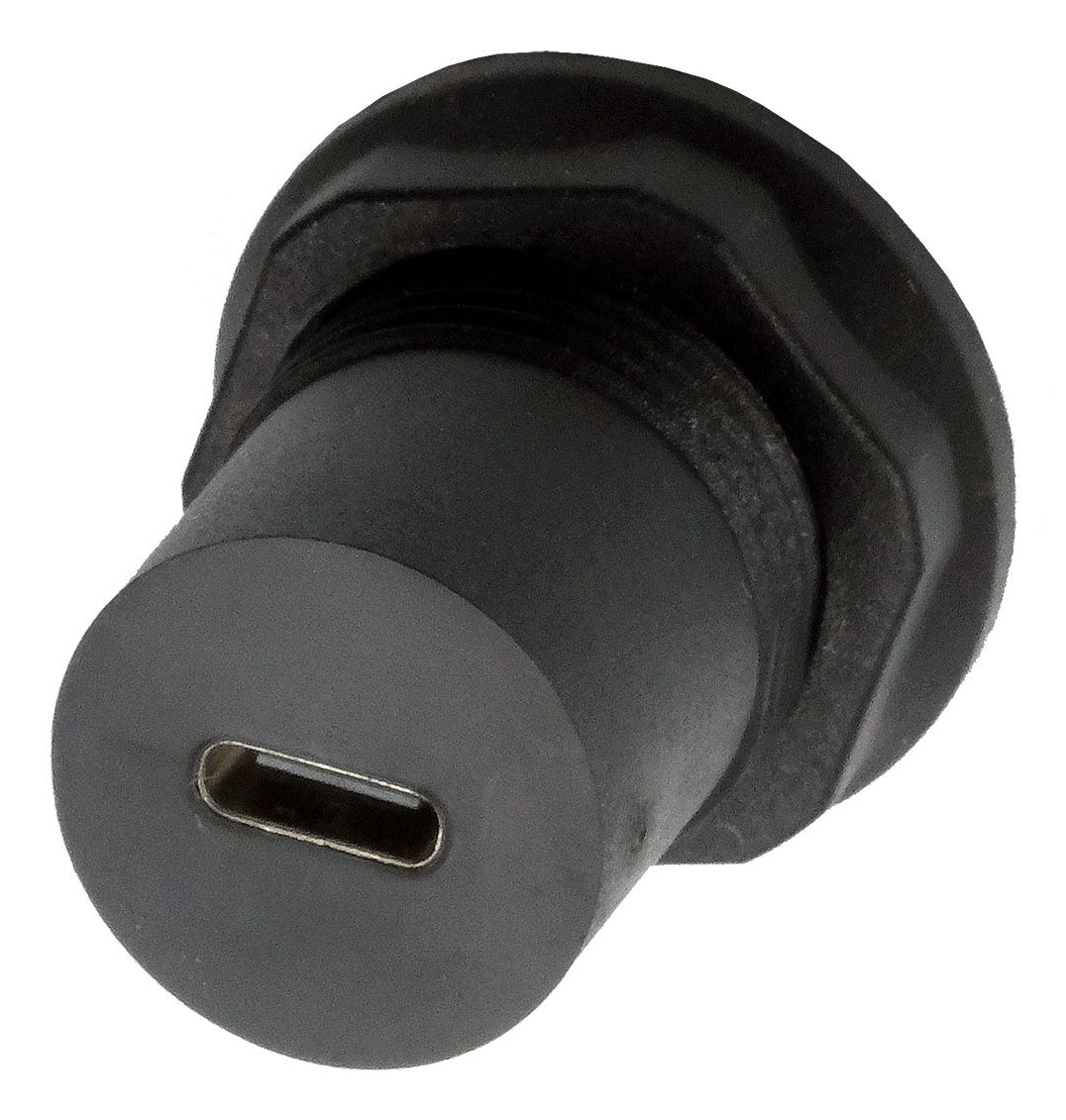 EXSYS USB-Adapter USB-C auf USB-C – USB 3.2 Gen 1 (5 Gbit/s) – Power Delivery – Schwarz