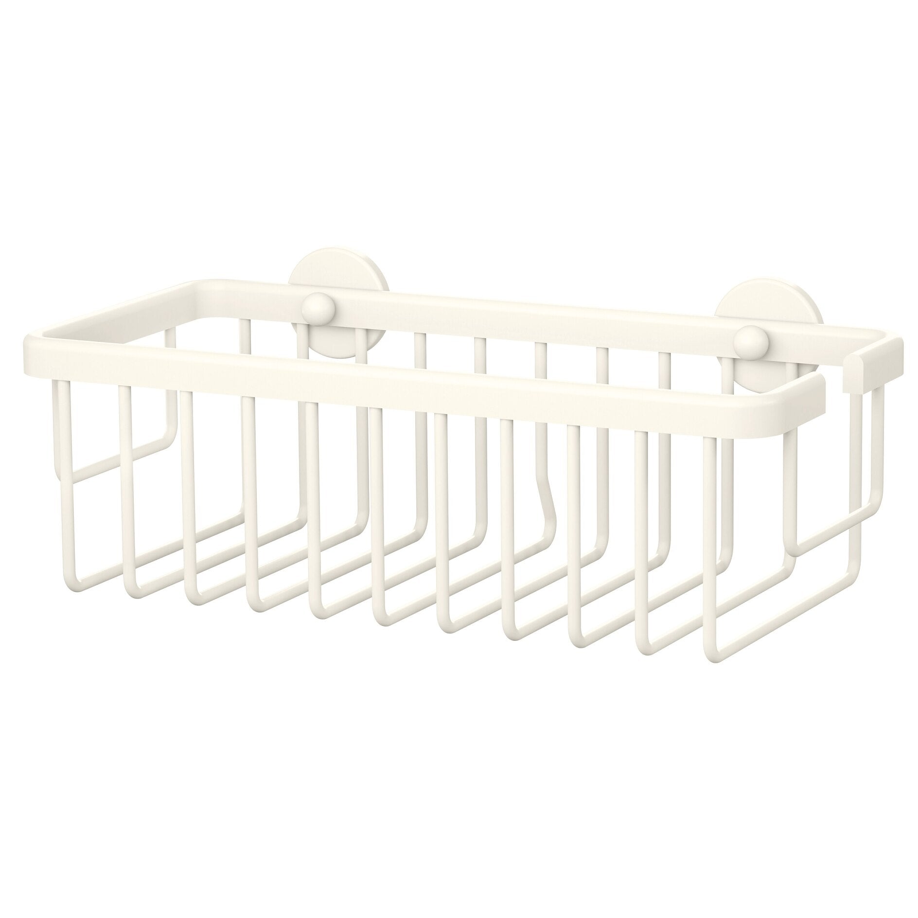 TESA Seifenhalter (Wand) MOON WHITE – Metall, Klebestreifen, 25×9,2×12,5 cm, Weiss