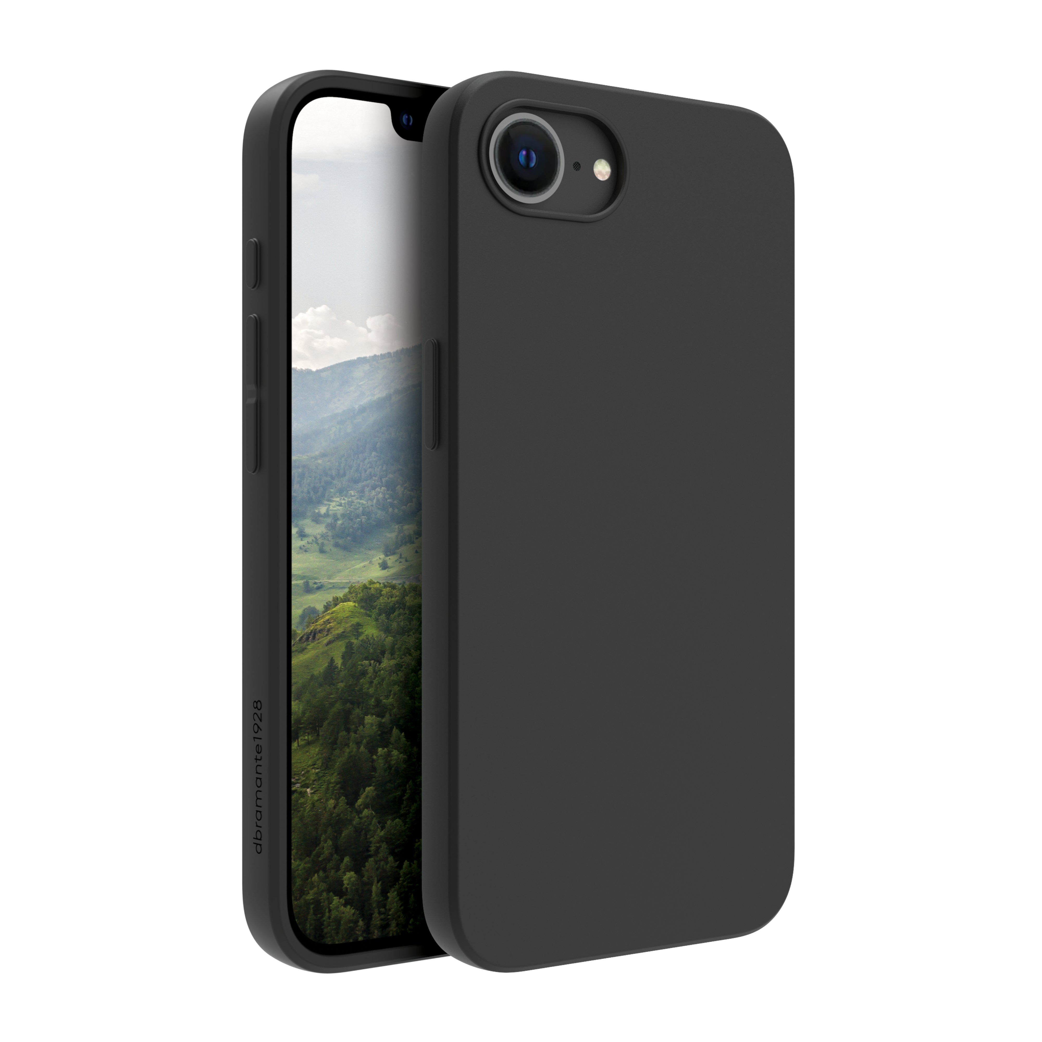 dbramante1928 Greenland Backcover – für Apple iPhone 16e, Kunststoff, Night Black