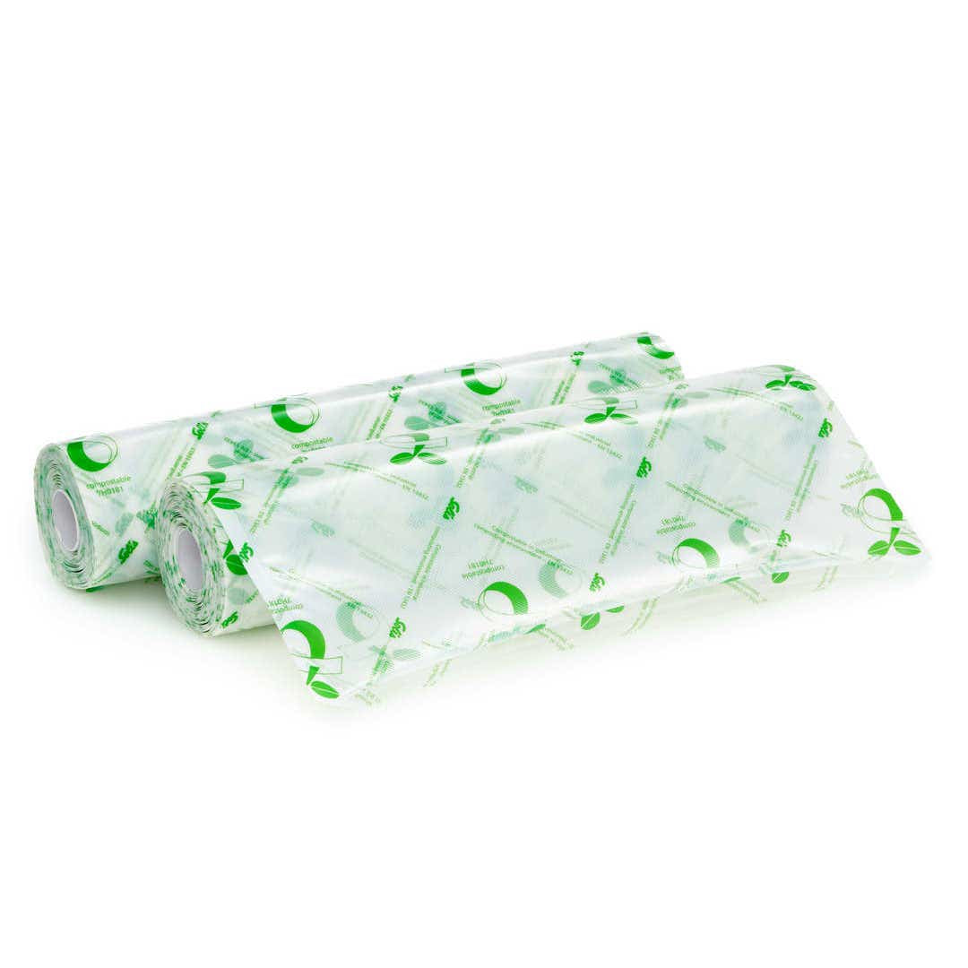 Solis Vakuumierrolle – 30 × 6 m, 2 Rollen, Kunststoff, Transparent