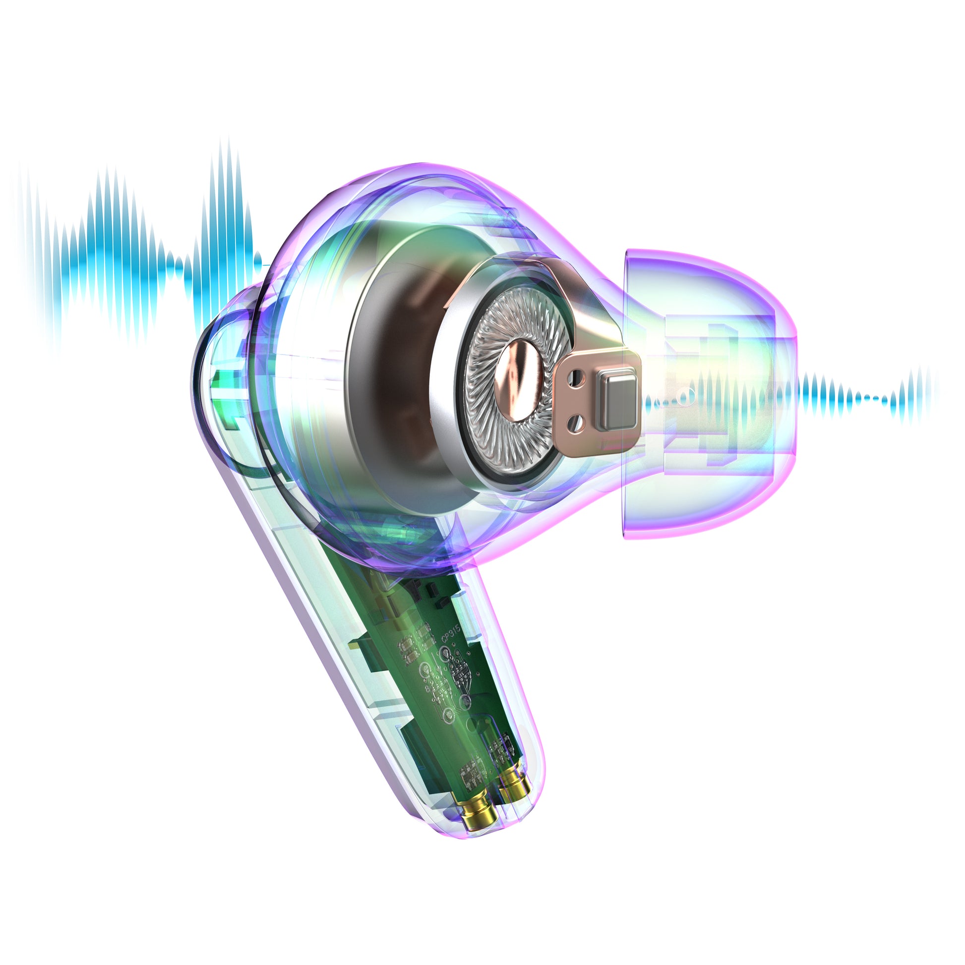 JLab Go Pods ANC TWS In-Ear – ANC, mit Ladecase, Grün, BT 5.4