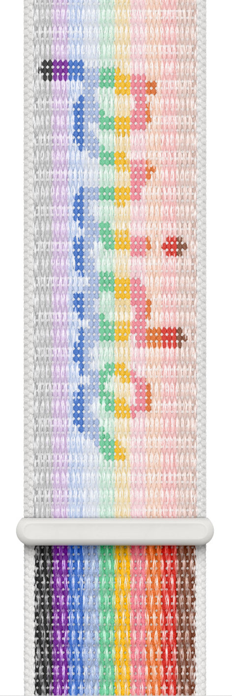 Apple Sport Loop – Armband – für Apple Watch 41 mm, Mehrfarbig, One Size