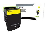 Lexmark Toner 700X4 – gelb, 4000 Seiten – für Lexmark CS510
