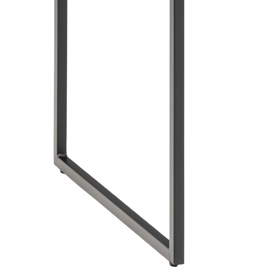 Actona Tischplatte – 110 × 45 cm – schwarz