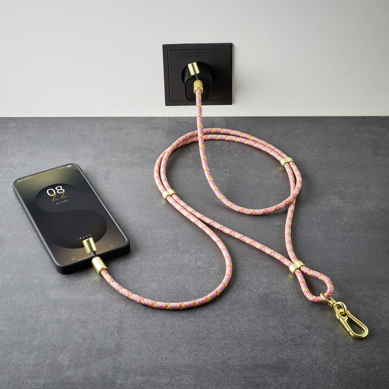 Intenso Kabel – USB-C auf USB-C 1,65 m, PD 60 W, Schlüsselanhänger