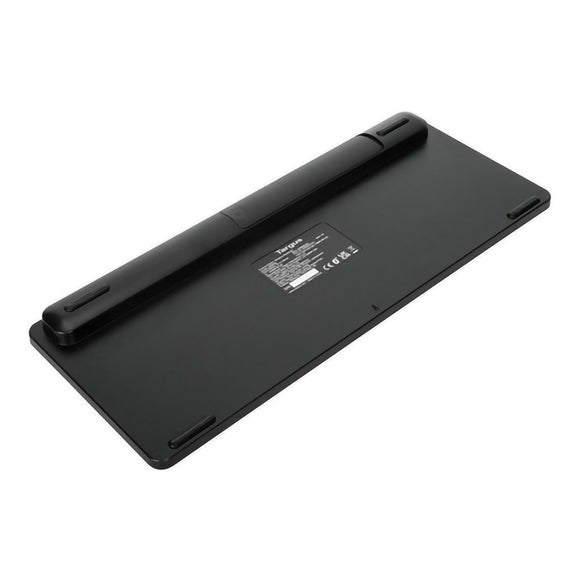 Targus Multi-Device Compact – Tastatur – Bluetooth 5.1 – QWERTY (ES) – Antimikrobiell – Schwarz