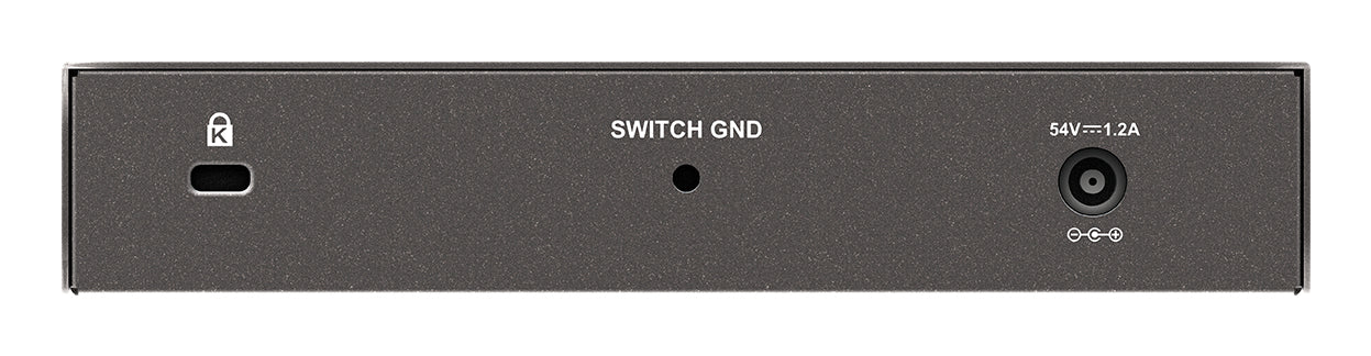 D-Link DGS-1008P – Unmanaged L2 Switch – 8× 1G, 4× PoE+, PoE Budget 60 W, Desktop