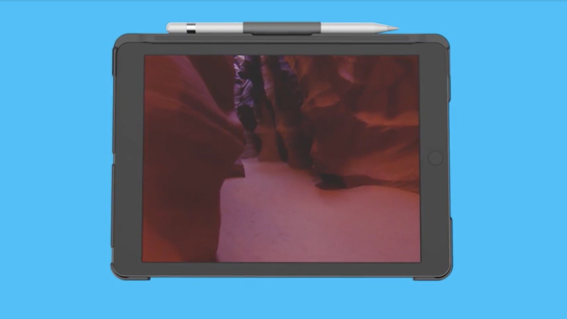 Logitech Slim Folio – Tastatur, kabellos (Bluetooth), CH-Layout (DE-CH), aufladbar, Graphit – für iPad (7. Gen)