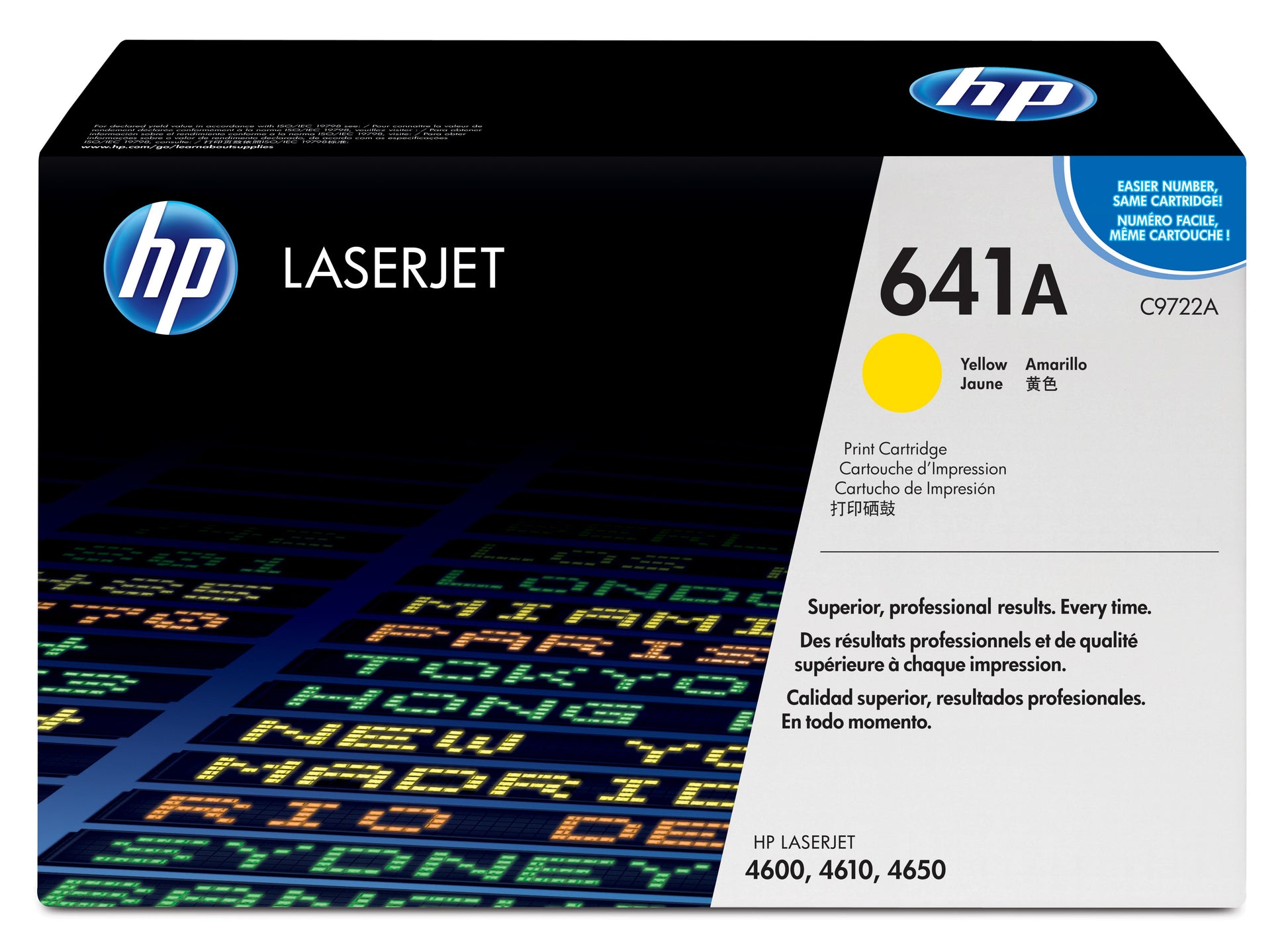 HP Toner 641A – Gelb, 8000 Seiten