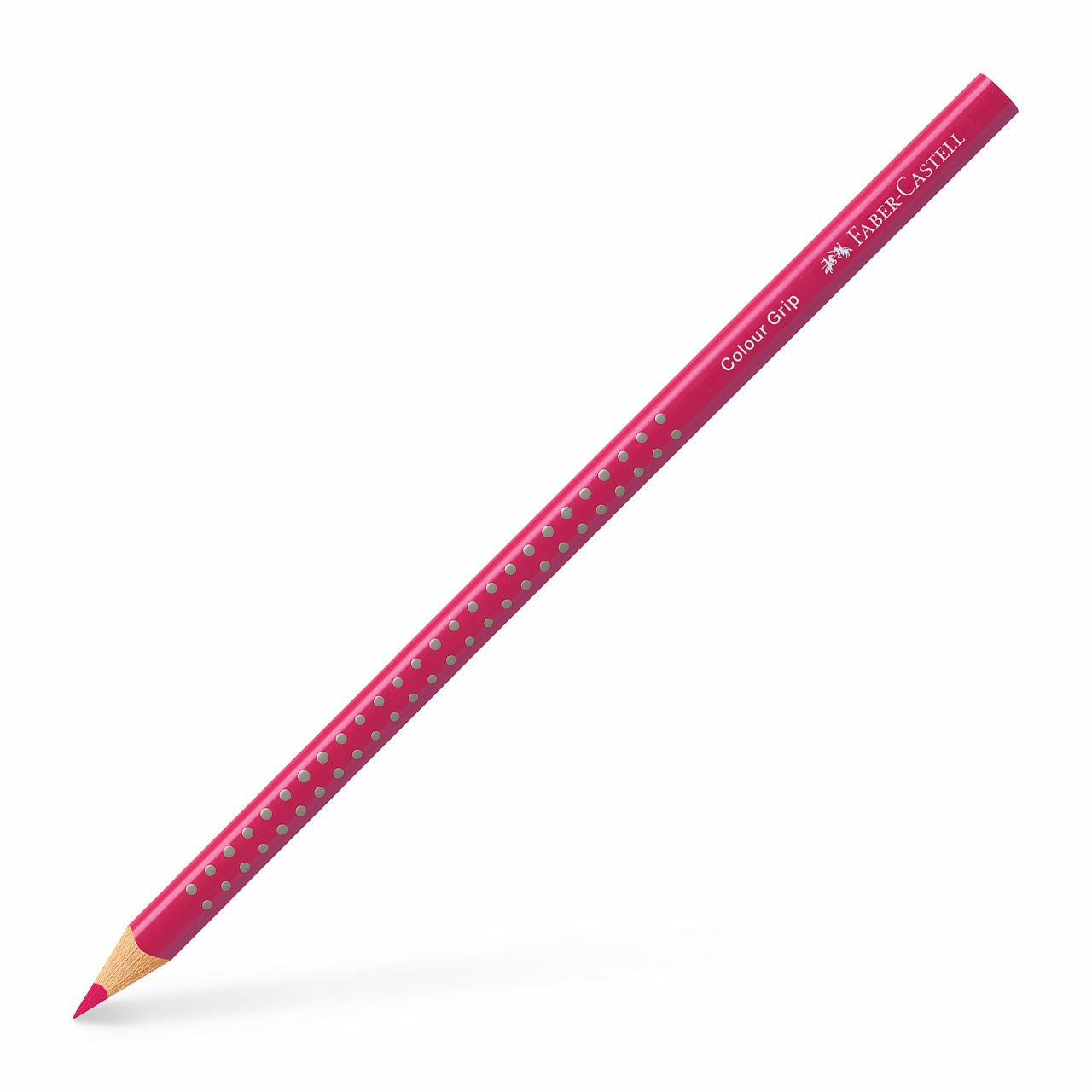 Faber-Castell Aquarellfarbstift Colour Grip 2001 – fuchsia, Ø 3 mm, dreikantig, FSC