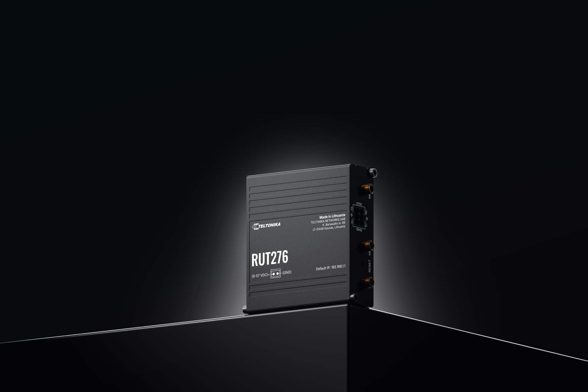 Teltonika RUT276 RedCap 5G – WLAN Router – Wi-Fi 4 (2,4 GHz)