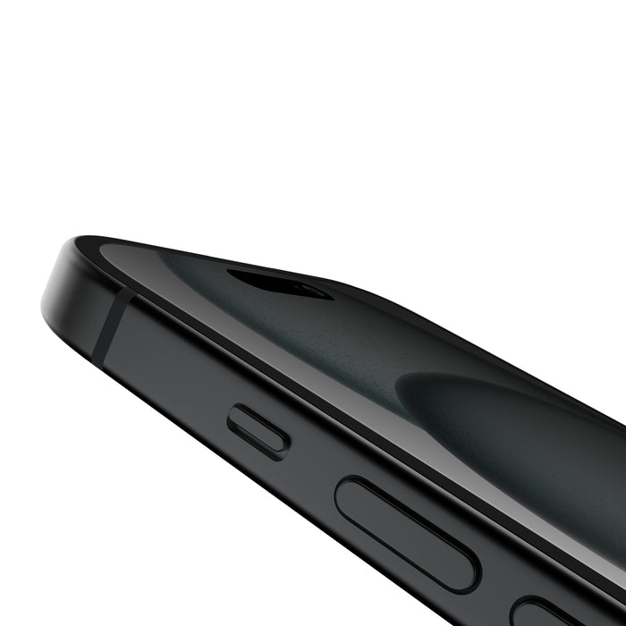 Belkin Displayschutz – für Apple iPhone 15/14 Pro – Gehärtetes Glas