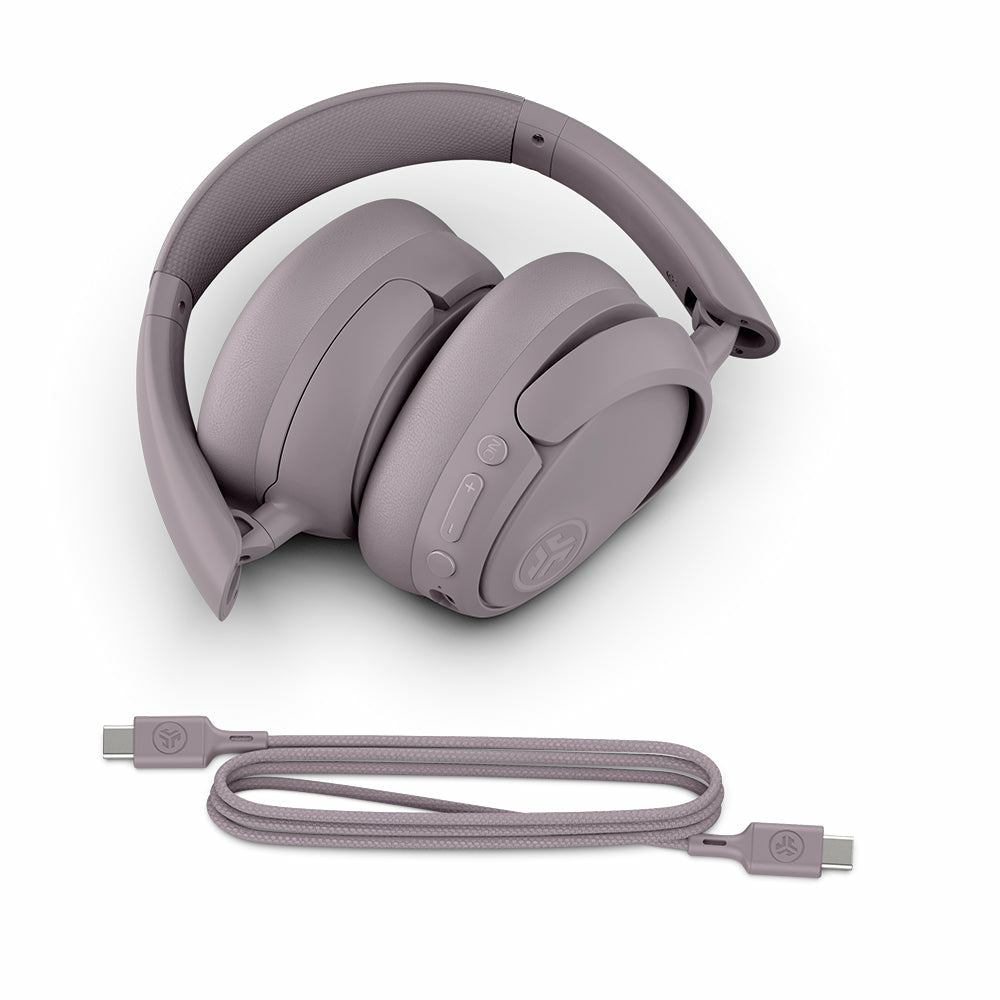 JLab JBuds Lux – Over-Ear Headset – Bluetooth, ANC, Spatial Audio – Malve – bis 70 h