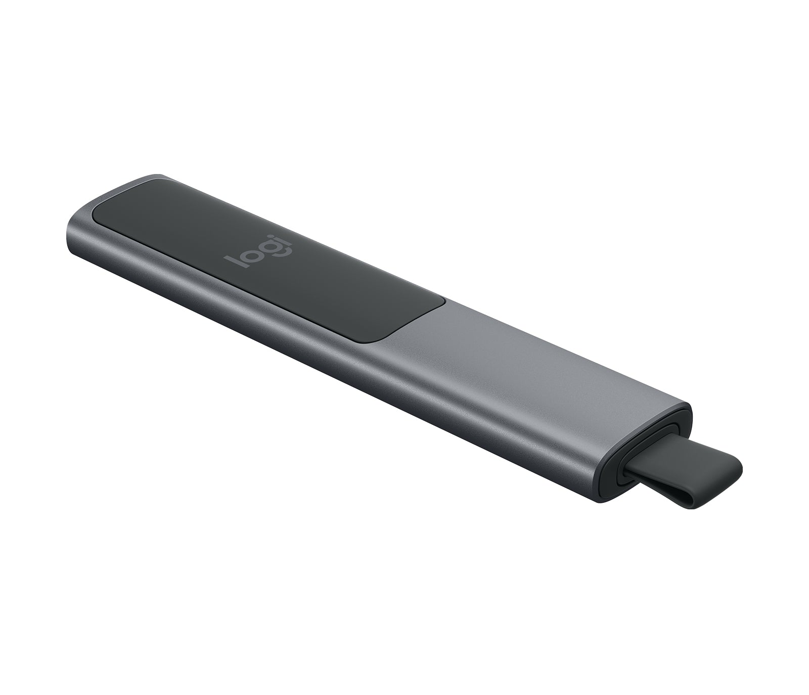 Logitech Spotlight Plus Fernbedienung – für Windows, Mac OS – Spotlight-Funktion, aufladbar
