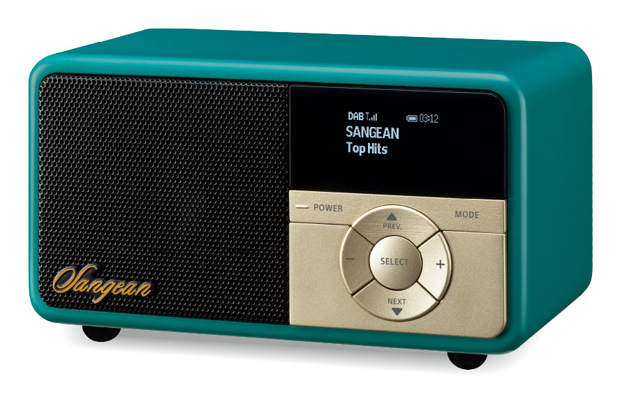 Sangean DDR-7X – DAB+/UKW-Tischradio, Bluetooth – Schwarz