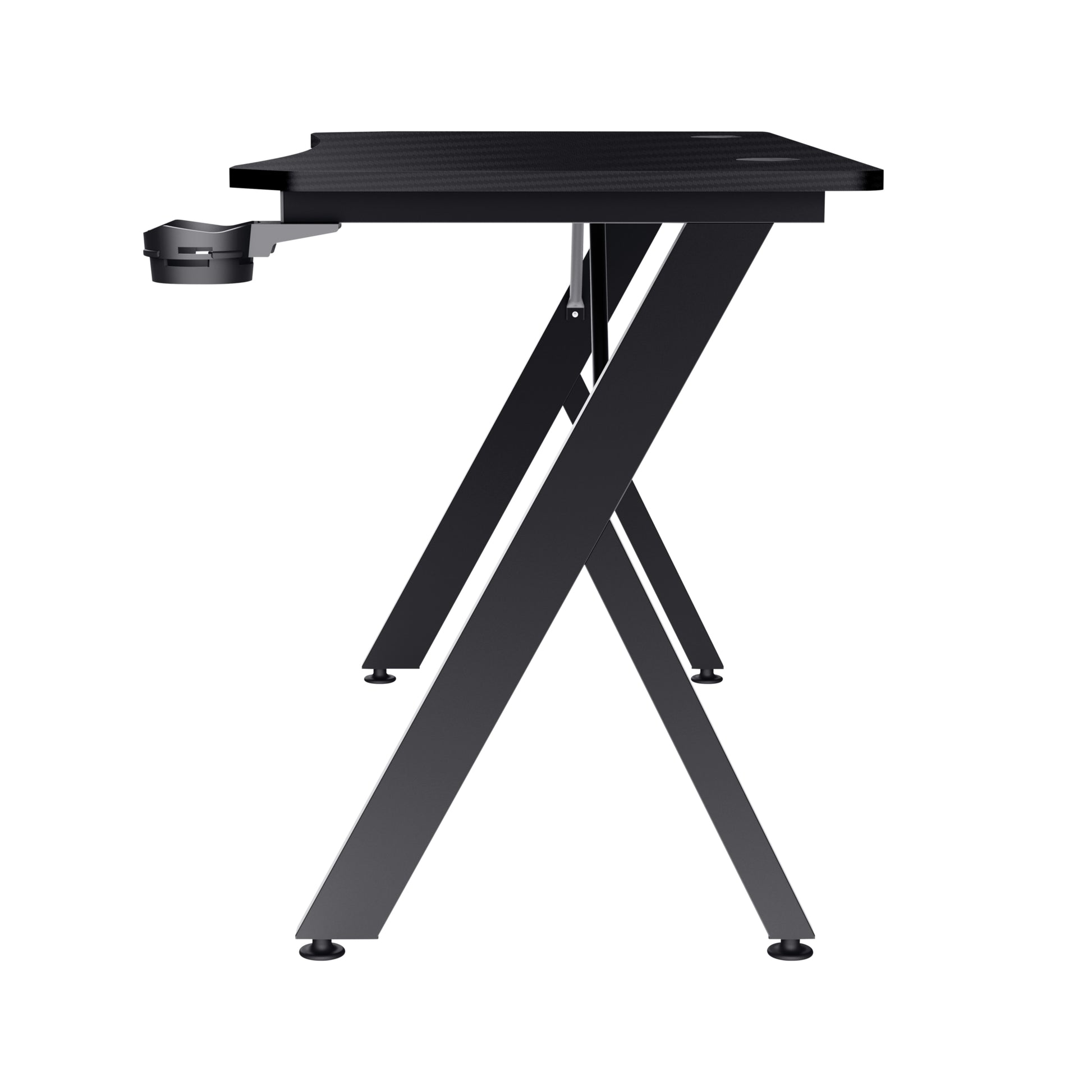 Trust GXT700 Omnius – Computertisch, 1'200×600×740 mm, bis 150 kg, schwarz