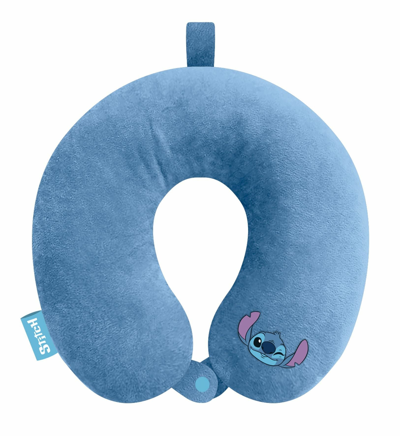 Arditex Reisekissen – 300×60×300 mm – Blau – Polyurethan (PU) – Lilo & Stich