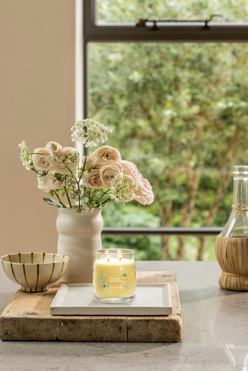 Yankee Candle Duftkerze – Lemon Gelato – Ø 9,4 × 11,4 cm – 35–50 h