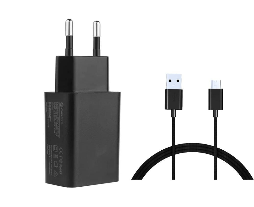 CoreParts USB-Ladegerät 12 W – USB-A×1 – Typ A – Schwarz