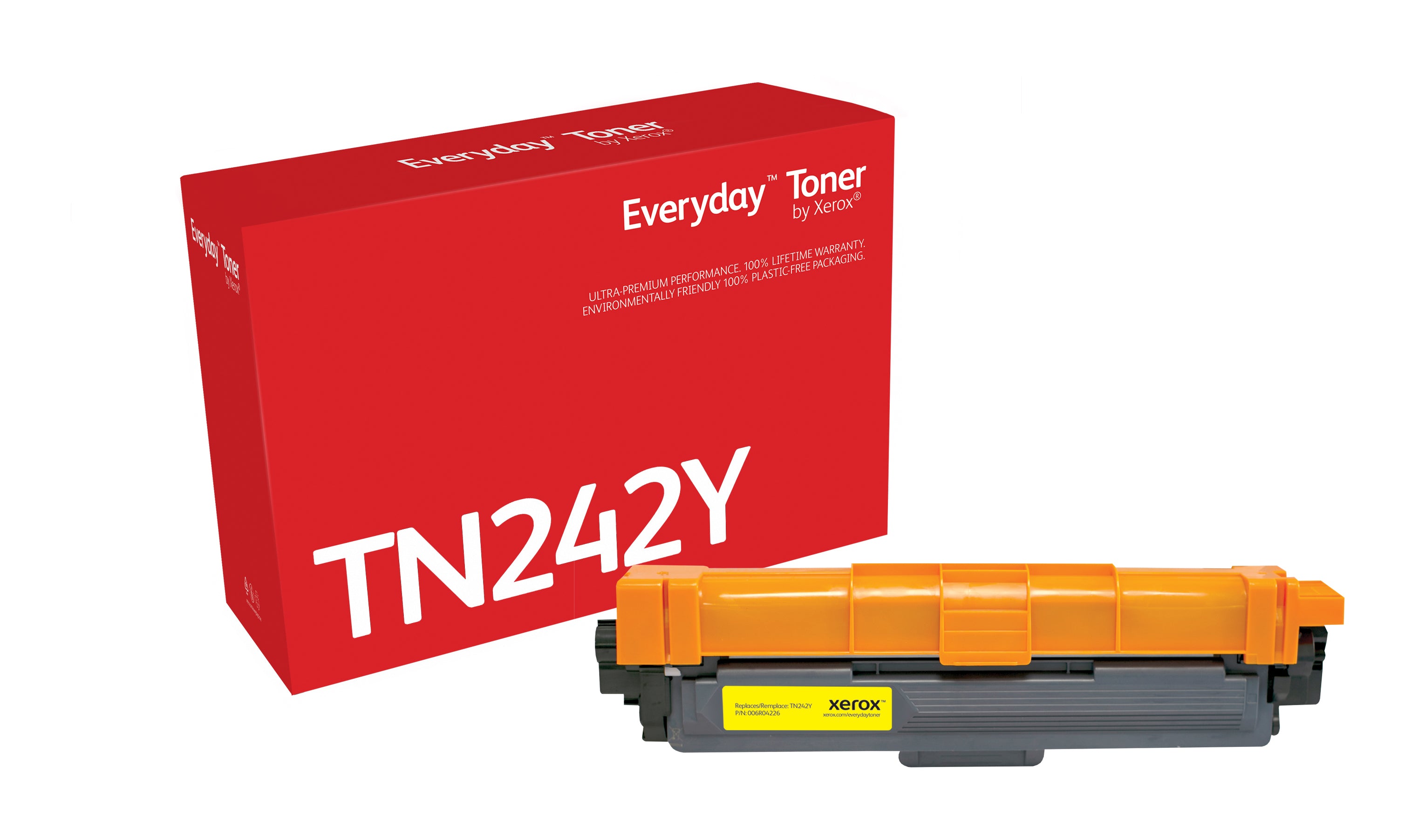 Xerox Everyday TN-242Y Gelber Toner – Kompatibel – 1'400 Seiten – für Brother MFC-9342/DCP-9022/HL-3172 und andere
