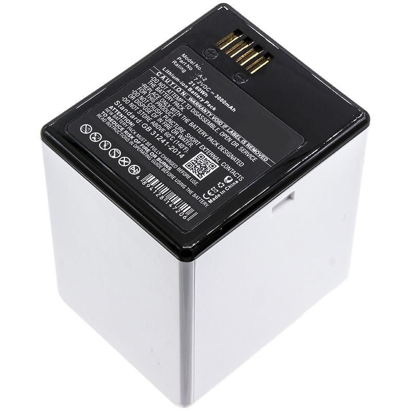 CoreParts Akku 21,6 Wh (Li-Ion, 7,2 V, 3000 mAh) – für Arlo VMA4410, VML4030 – Weiss