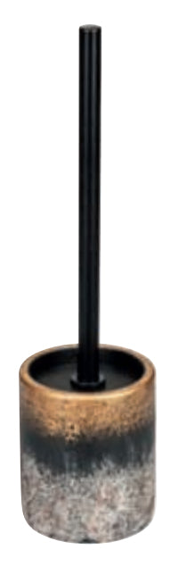 WENKO WC-Bürstenset – Beton, Gold