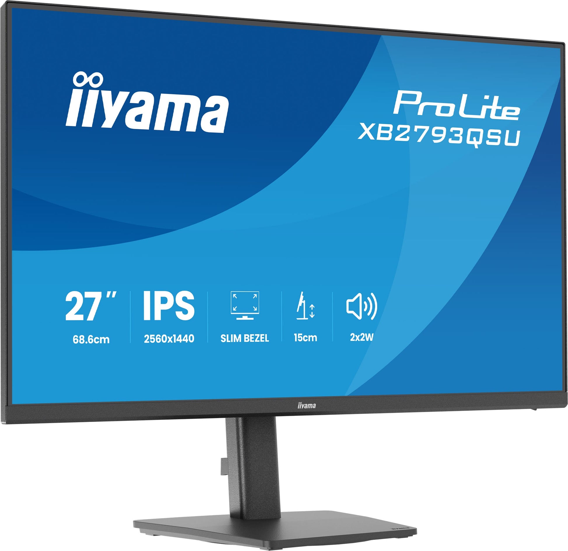 iiyama XB2793QSU-B1 – 27", 2560 × 1440 (WQHD), IPS
