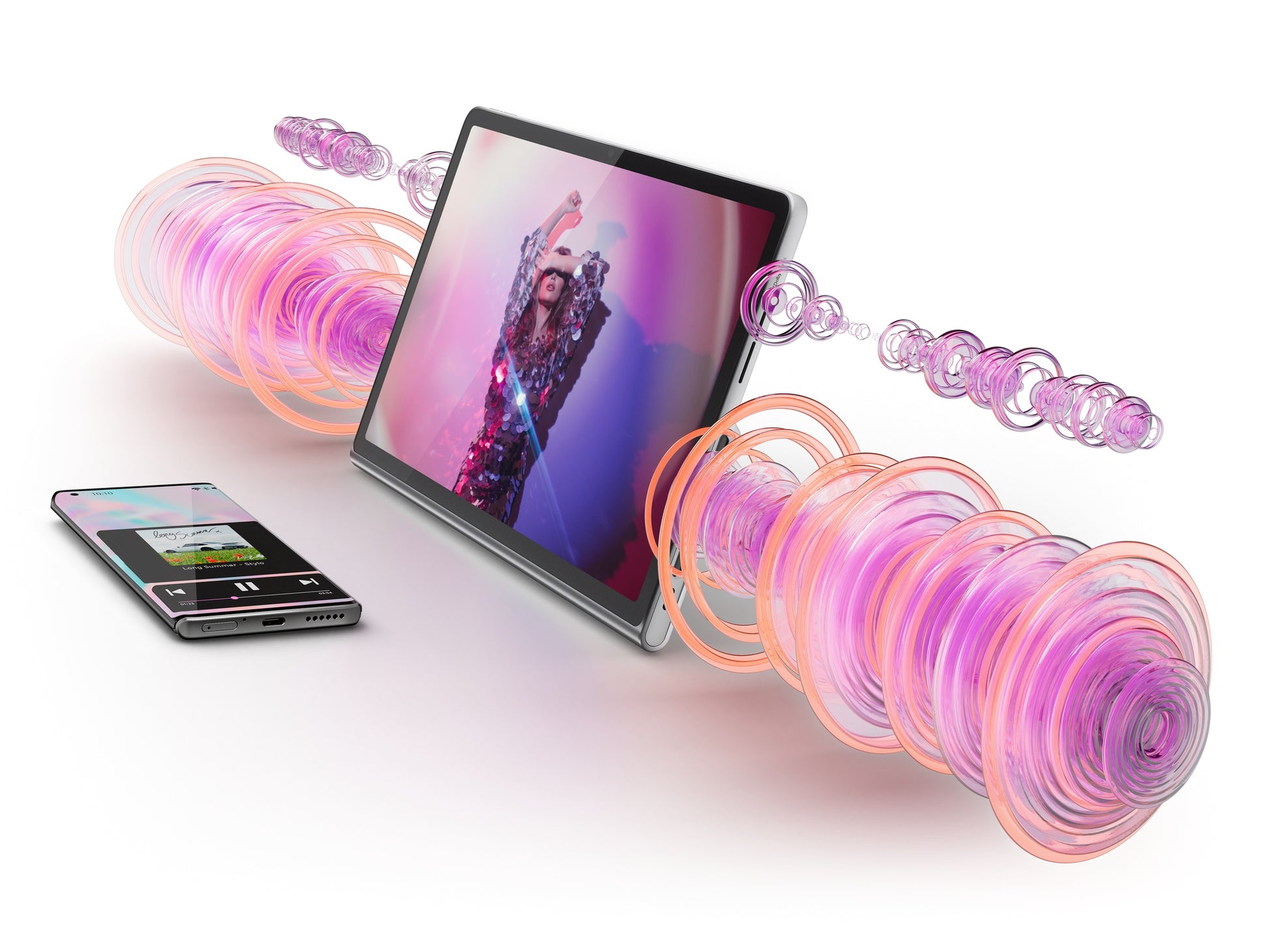 Lenovo Tab Plus 128 GB – Android 14, Grau