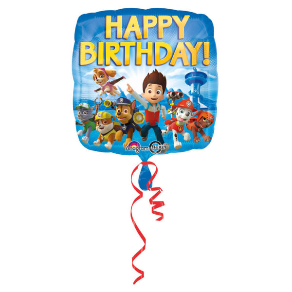 Amscan Folienballon Paw Patrol – mehrfarbig – 43 × 43 cm – 1 Stk
