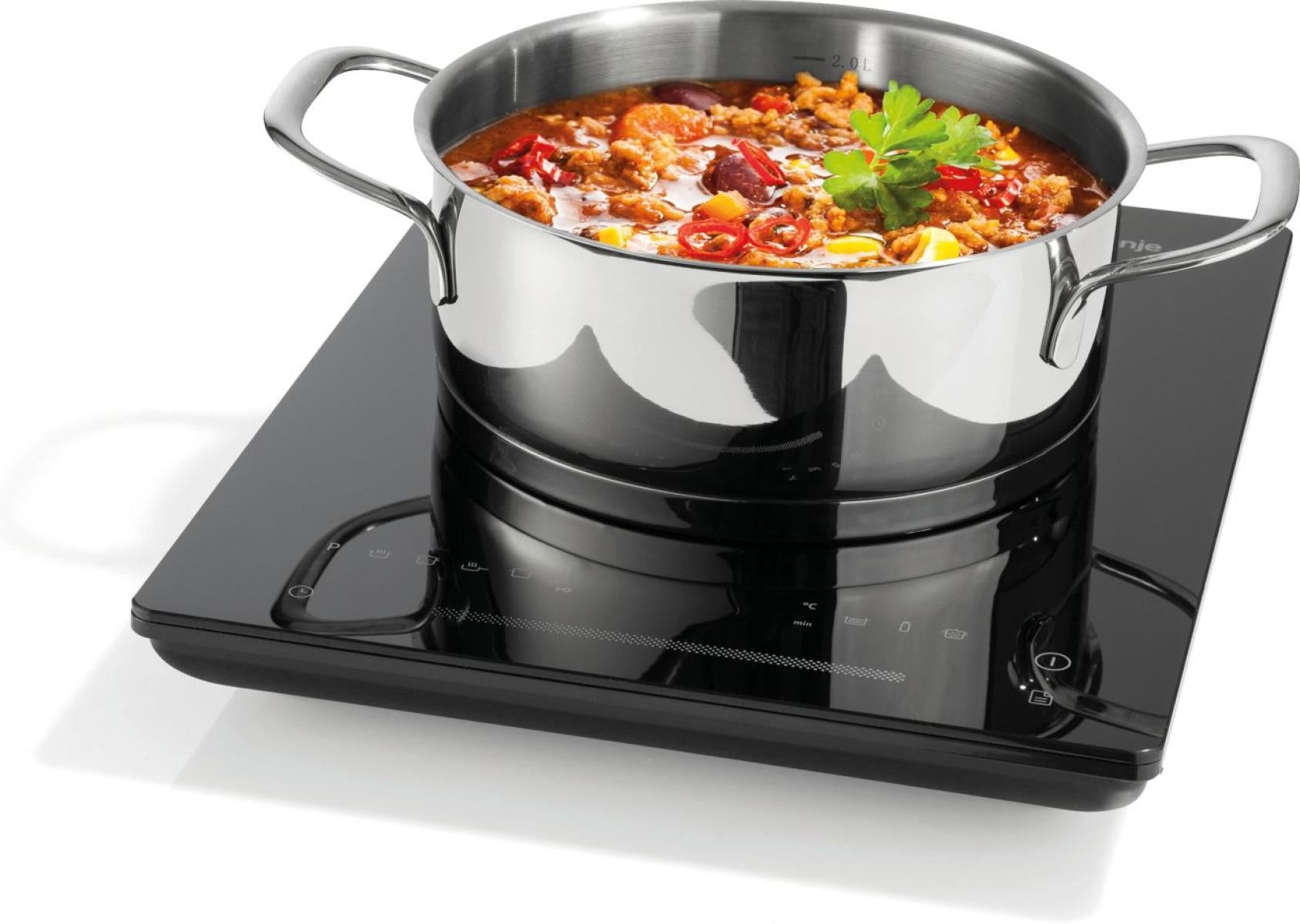 Gorenje Induktionsfeld ICY2000SP – 1 Zone, 2000 W – schwarz