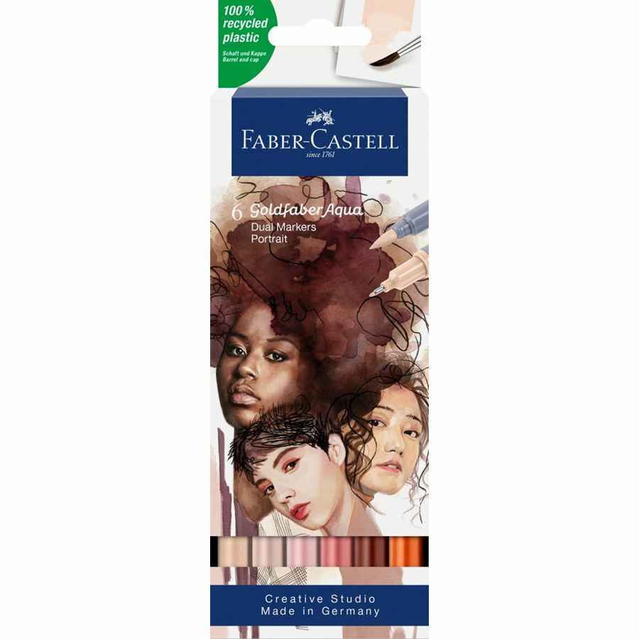 Faber-Castell Fineliner – 6er-Set – sortiert