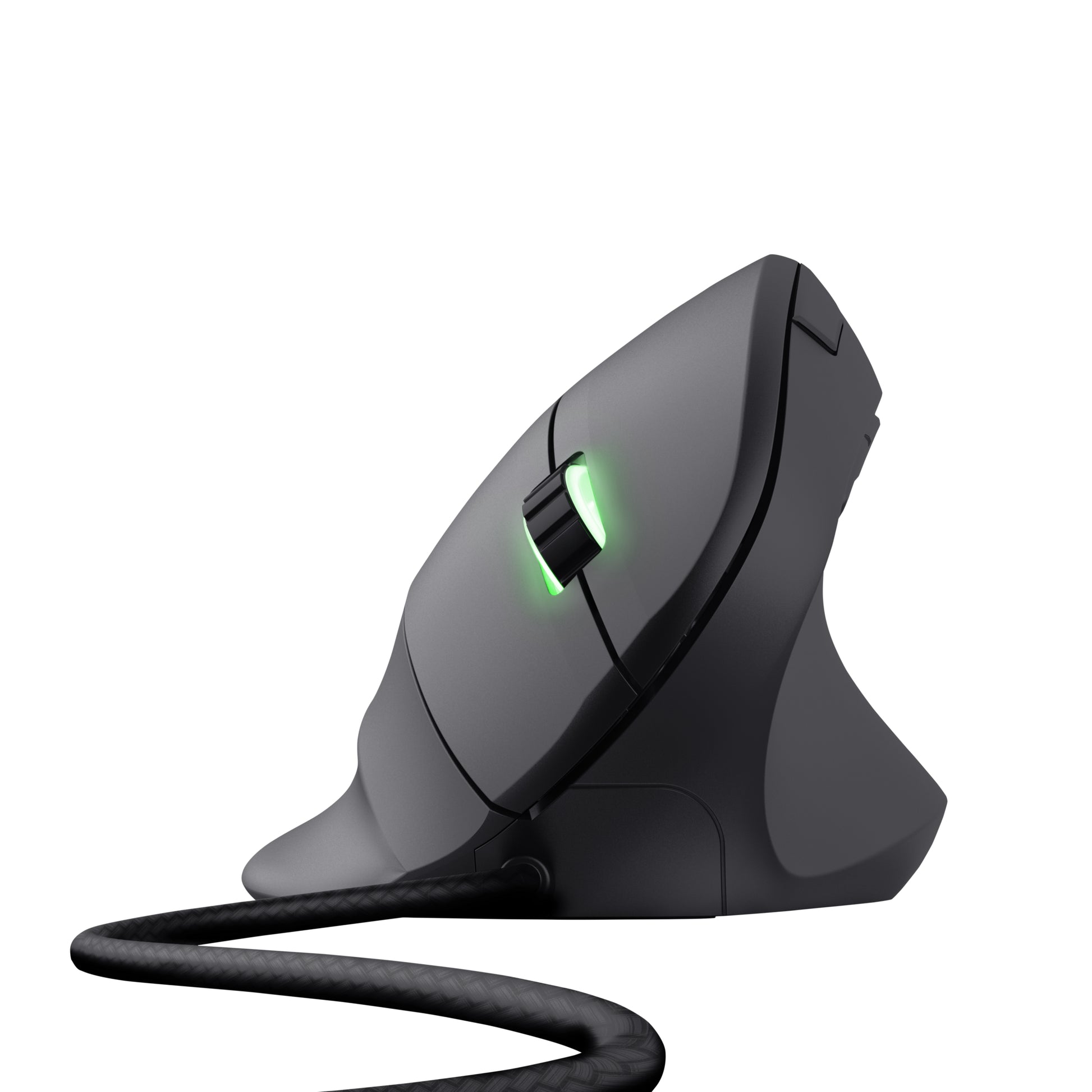 Trust GXT 144 Rexx Gaming-Maus – kabelgebunden, 10'000 dpi, 1'000 Hz, 6 Tasten, für Rechtshänder, vertikal