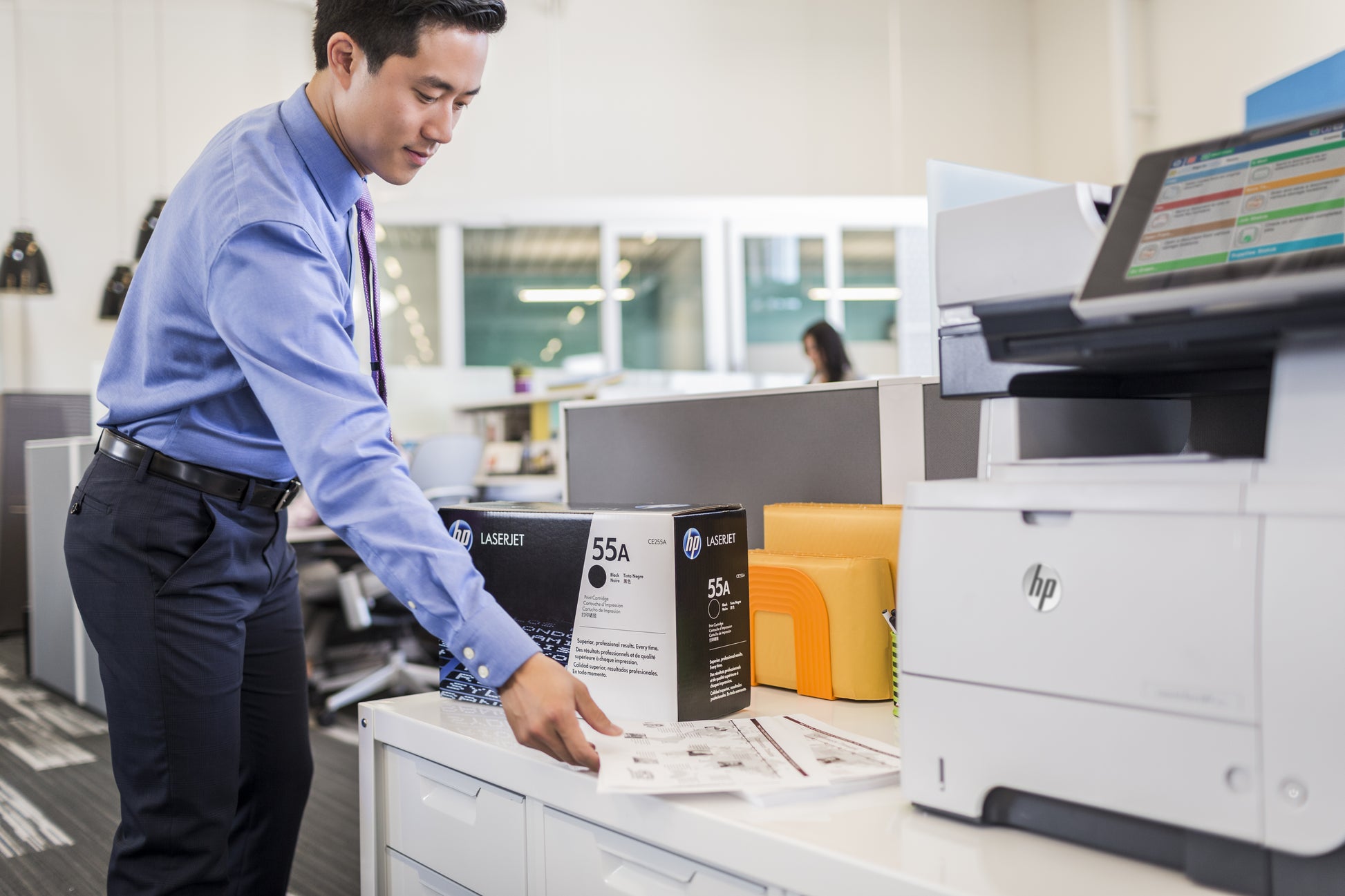 HP 55A (CE255A) Schwarz Toner – Original – 6'000 Seiten – für HP LaserJet Pro M521