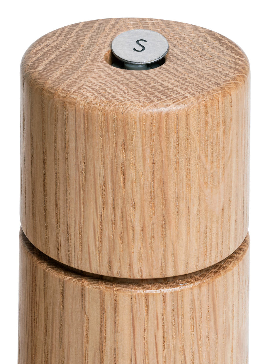 CrushGrind Salz-/Pfeffermühle 12 cm, Holz, Eiche