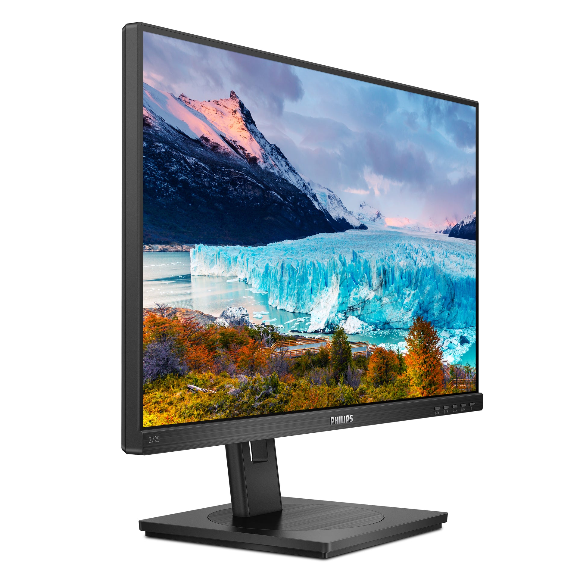Philips 272S1AE/00 – Monitor, 27" Full HD (1920 × 1080), IPS, 75 Hz, 300 cd/m², VESA 100 × 100, Schwarz