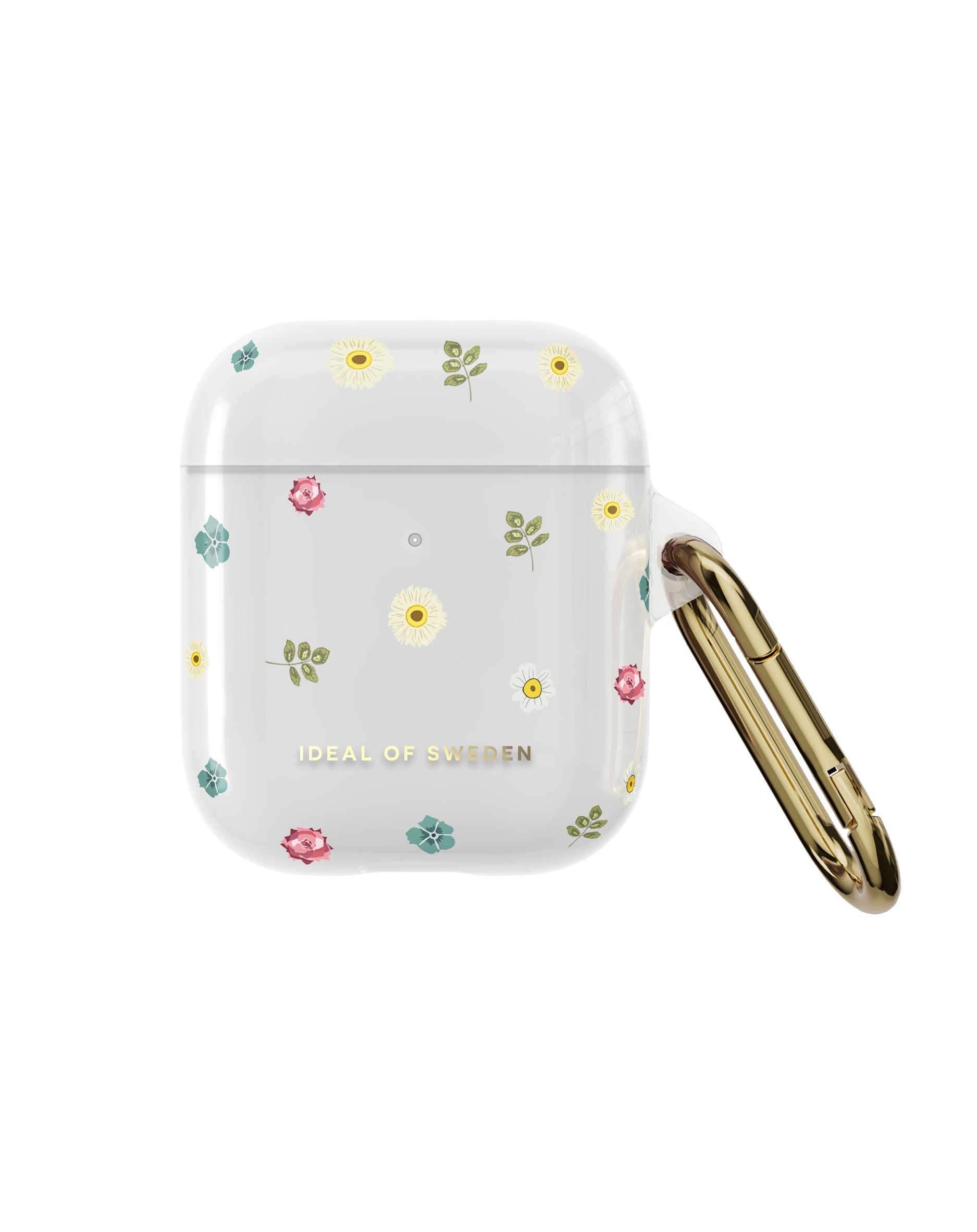 iDeal of Sweden Schutzhülle – für AirPods (1. & 2. Gen.) – TPU – Transparent, Blumenmuster