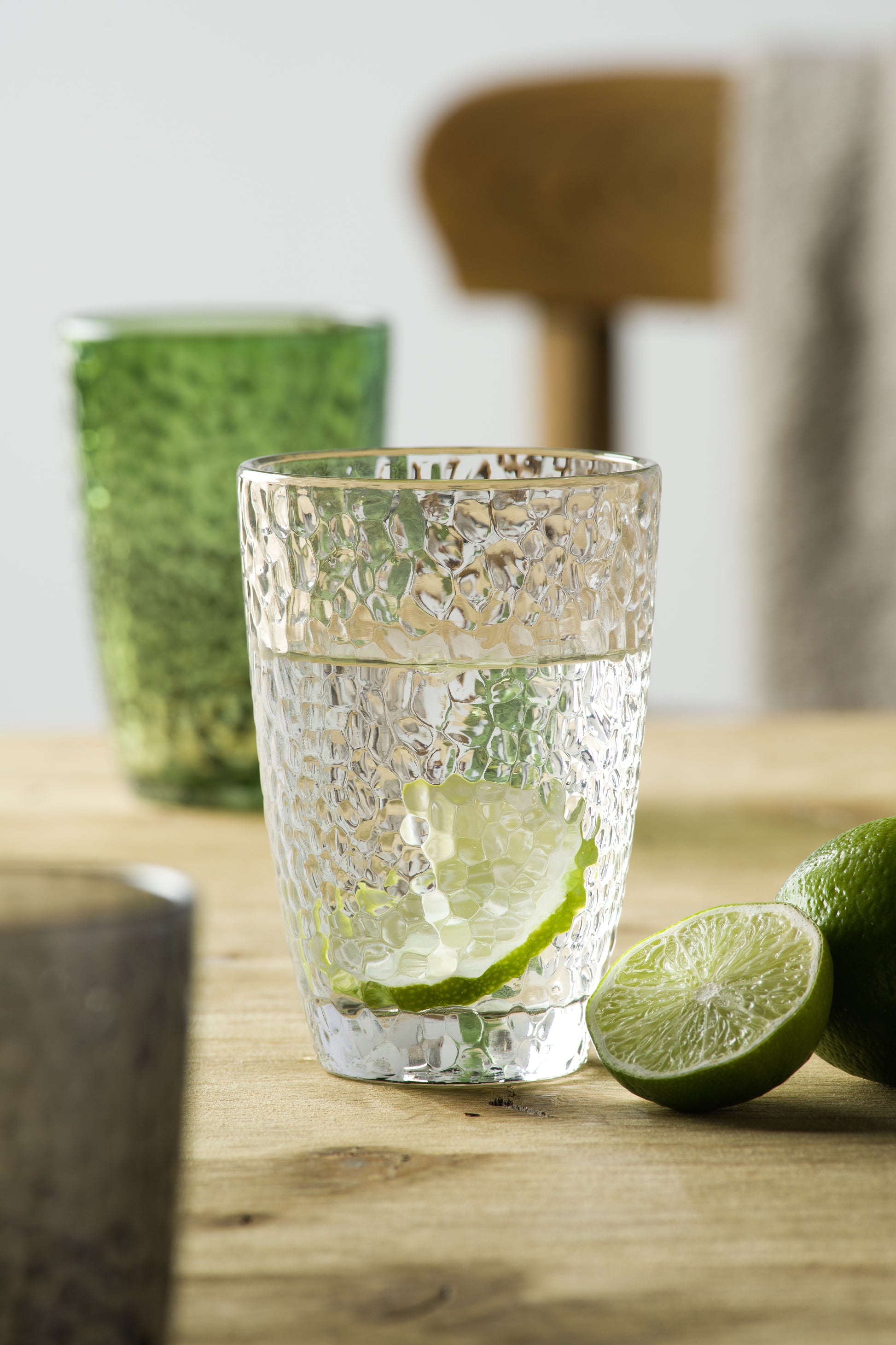 LEONARDO Trinkgläser – 4er Set, 340 ml, Ø 8,0 cm, H 12,0 cm, Kalk-Natron-Glas, Transparent, spülmaschinenfest
