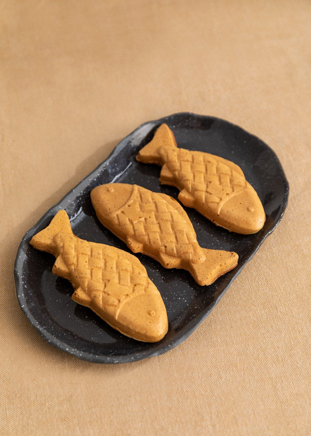 CREATE Ersatzteller Stone 3 in 1 Taiyaki – Teflonbeschichtet, für Waffeleisen 3in1 Studio, 2 Stk.