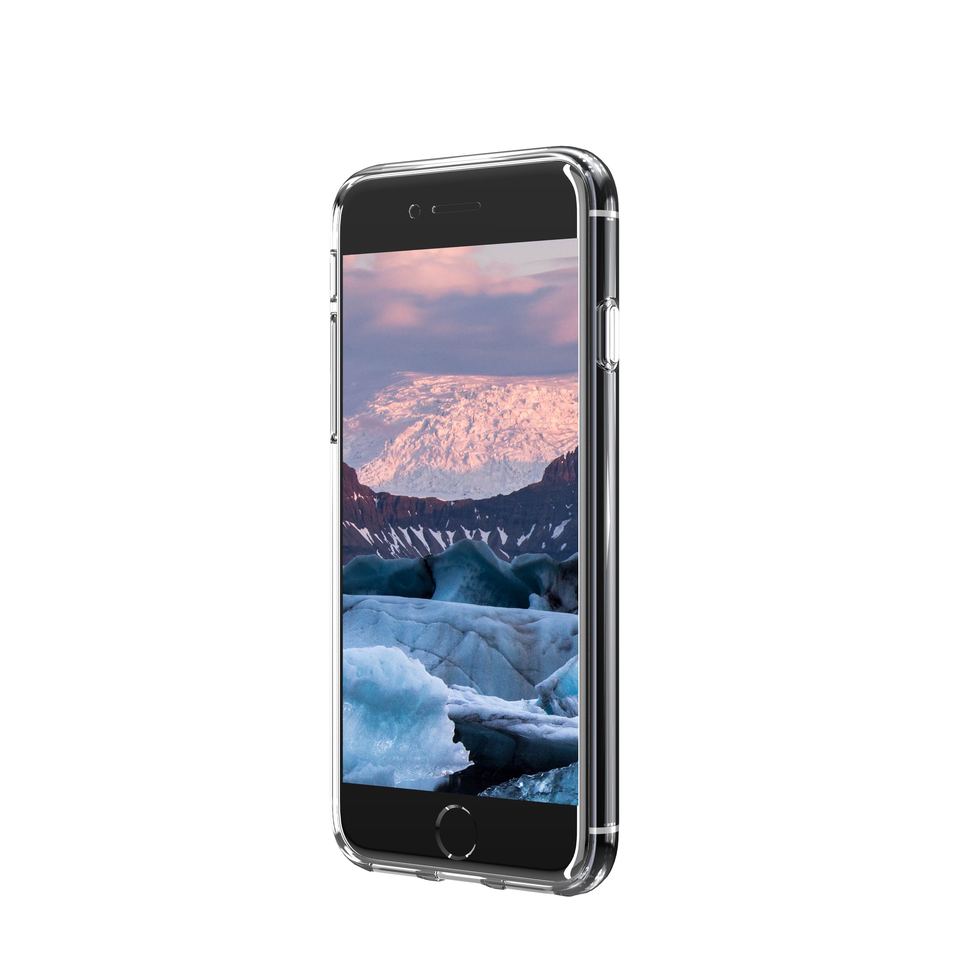 dbramante1928 Greenland Backcover – für Apple iPhone SE (2020)/7/8, Recycling-Kunststoff, transparent