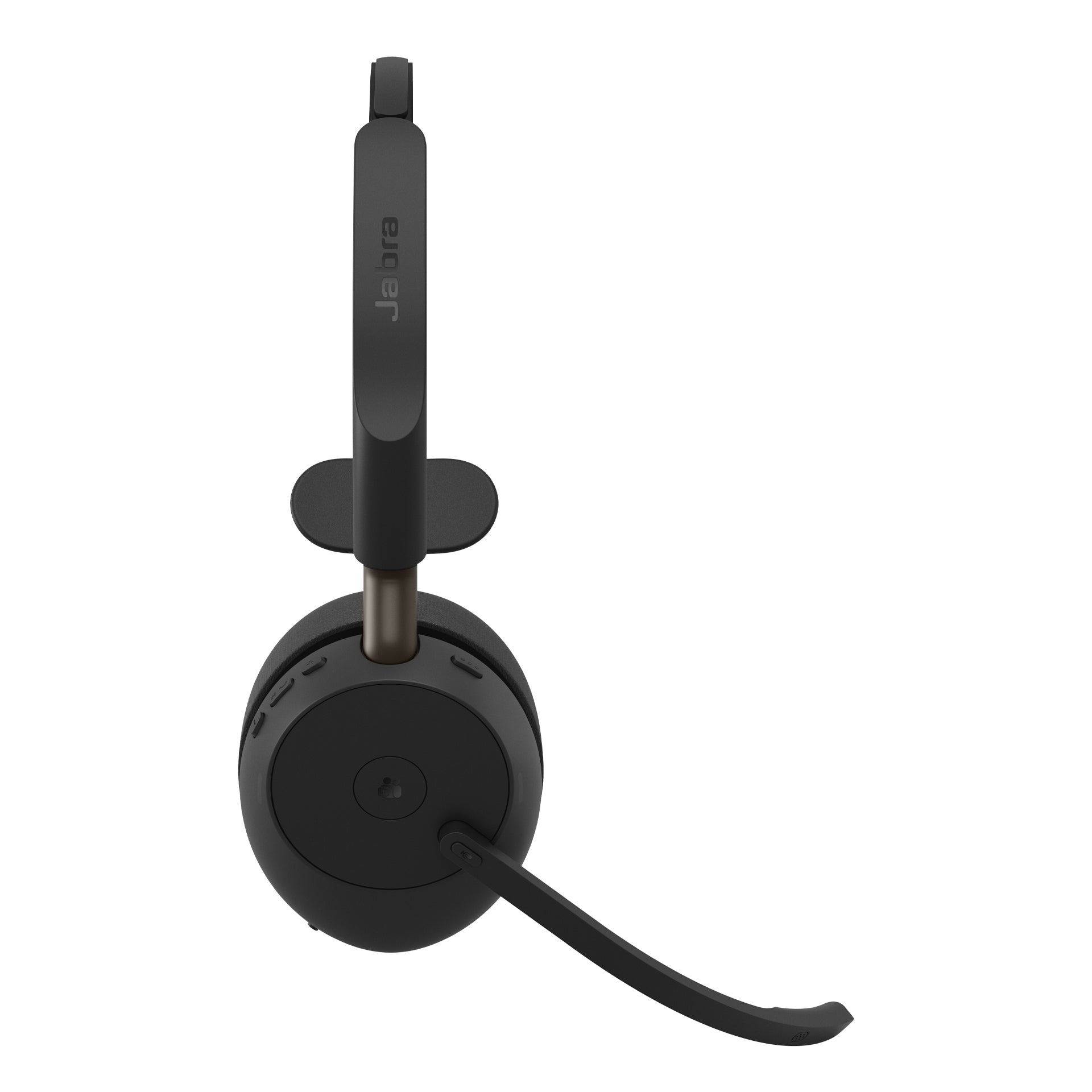 Jabra Evolve3 65 Mono On-Ear Office-Headset – BT, mit USB-C-Dongle, MS Teams zertifiziert, Schwarz