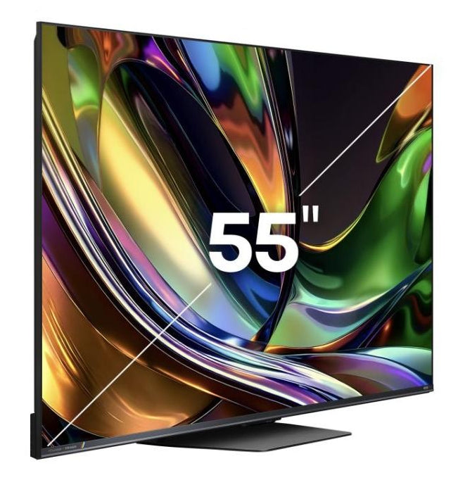 Hisense 55UR8DS – 55" TV – 4K UHD – QD-Mini LED – VIDAA – 180 Hz – Dolby Vision IQ