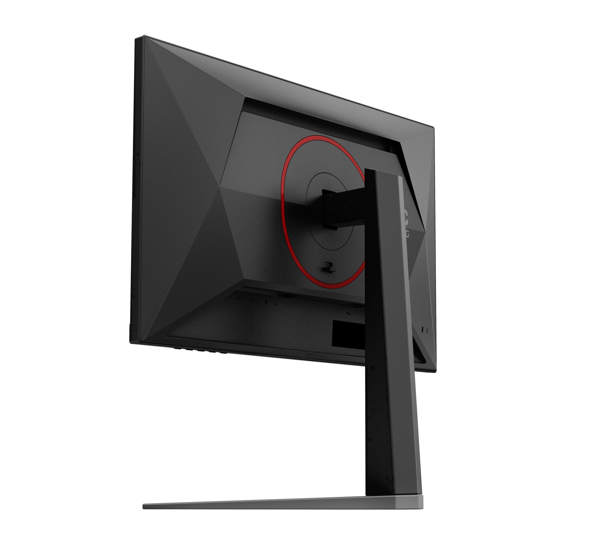 AOC 24G4HA – Monitor, 23,8", IPS, 200 Hz, Adaptive Sync, Lautsprecher, Höhenverstellbar, Rot