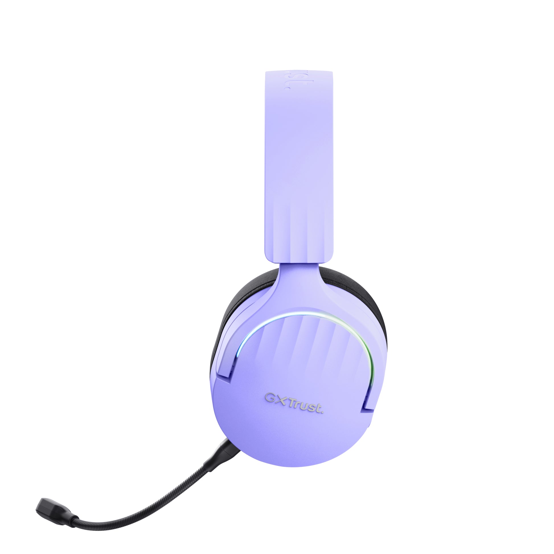 Trust GXT 491P FAYZO – Over-Ear Gaming-Headset – USB-A, Surround-Sound, Stummschaltung – Schwarz/Violett