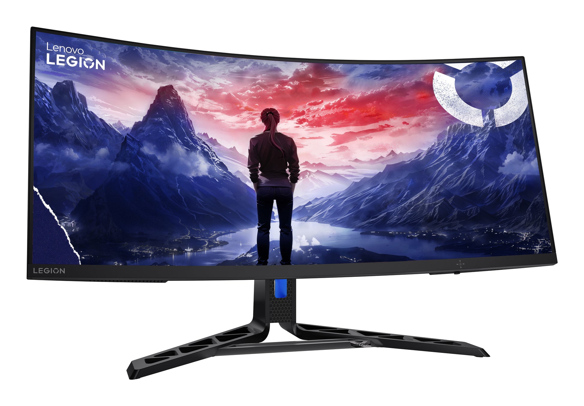 Lenovo Legion R34W-30 – Monitor, 34", 3440 × 1440, LCD, Schwarz