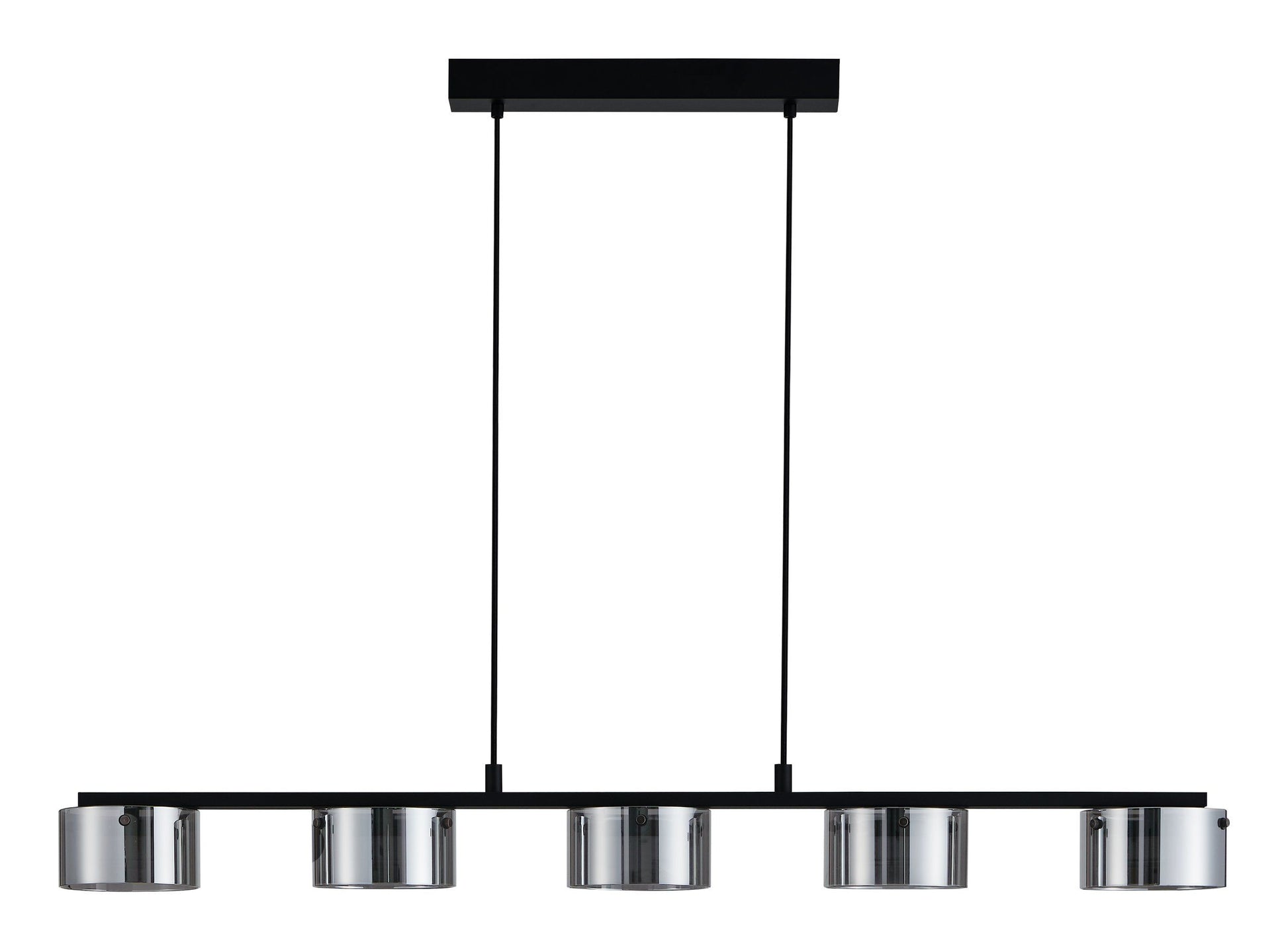 EGLO LED-Pendelleuchte COPILLOS – 15 × 116 × 150 cm, 3750 lm, 27 W, 3000 K, dimmbar, silber